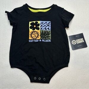 Target Black History Month Gifted & Black onesie